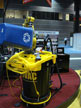 Rubbermaid Robotic Janitor Arm dumps trash, vacuums and cleans